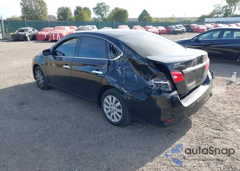 2019 Nissan Sentra S z USA, uszkodzony, nr VIN 3N1AB7AP0KY255617